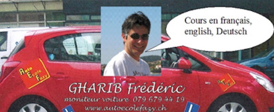 Frédéric&nbsp;Gharib - Auto-école Fazy