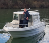 Mittelkabinenschiff, 90 PS Honda